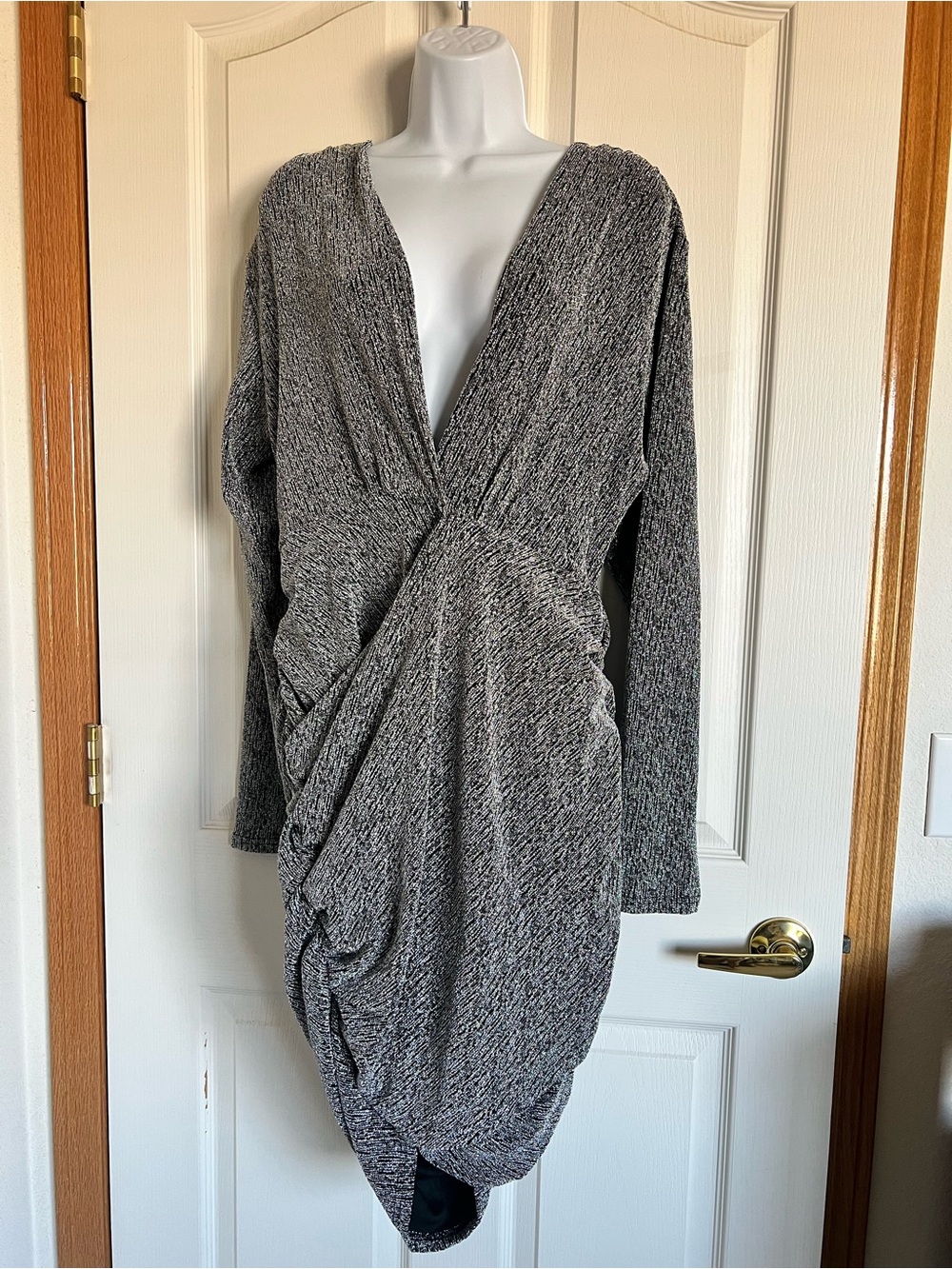 Silver & Black Special Occasion Dress